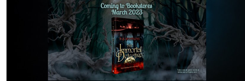 Award-Winning Author D.B. Woodling banner