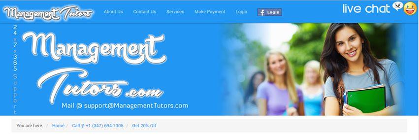 Management Tutors banner