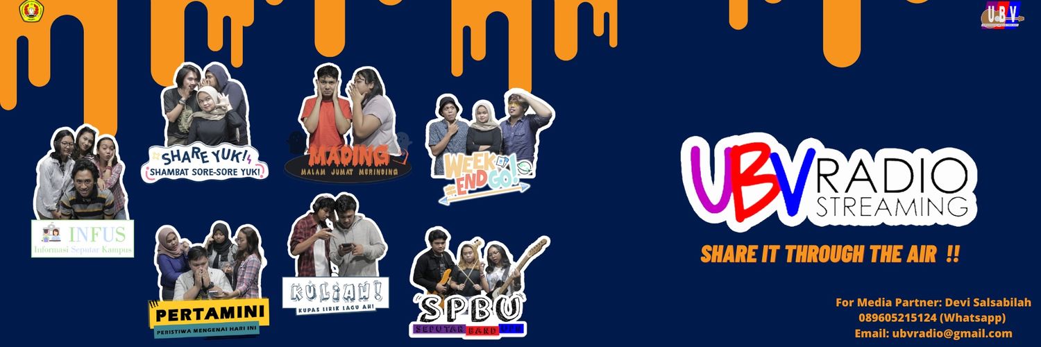 UBV Radio Streaming banner