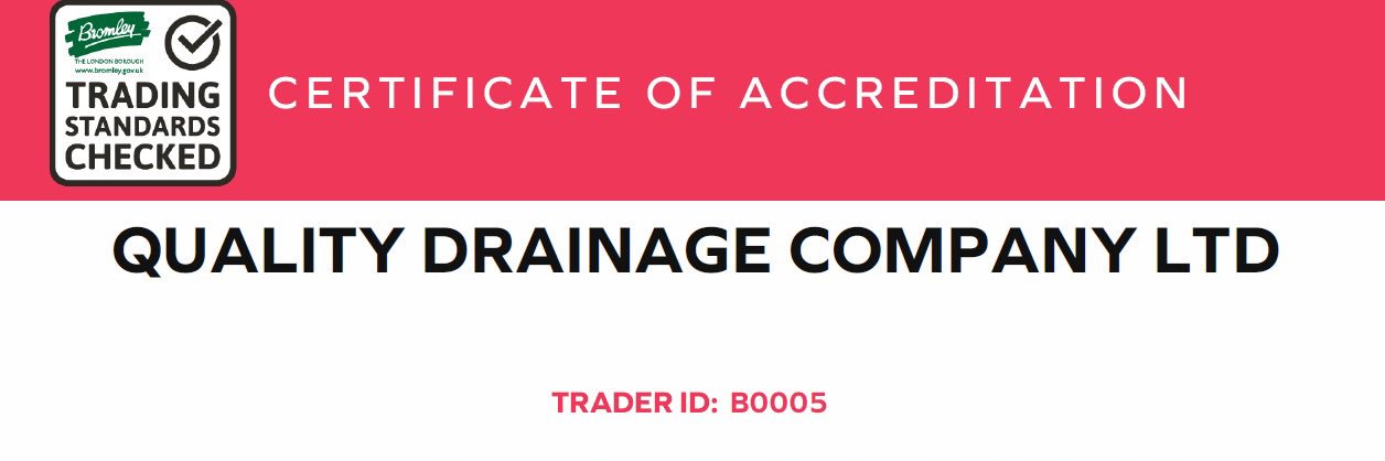 Quality Drainage banner