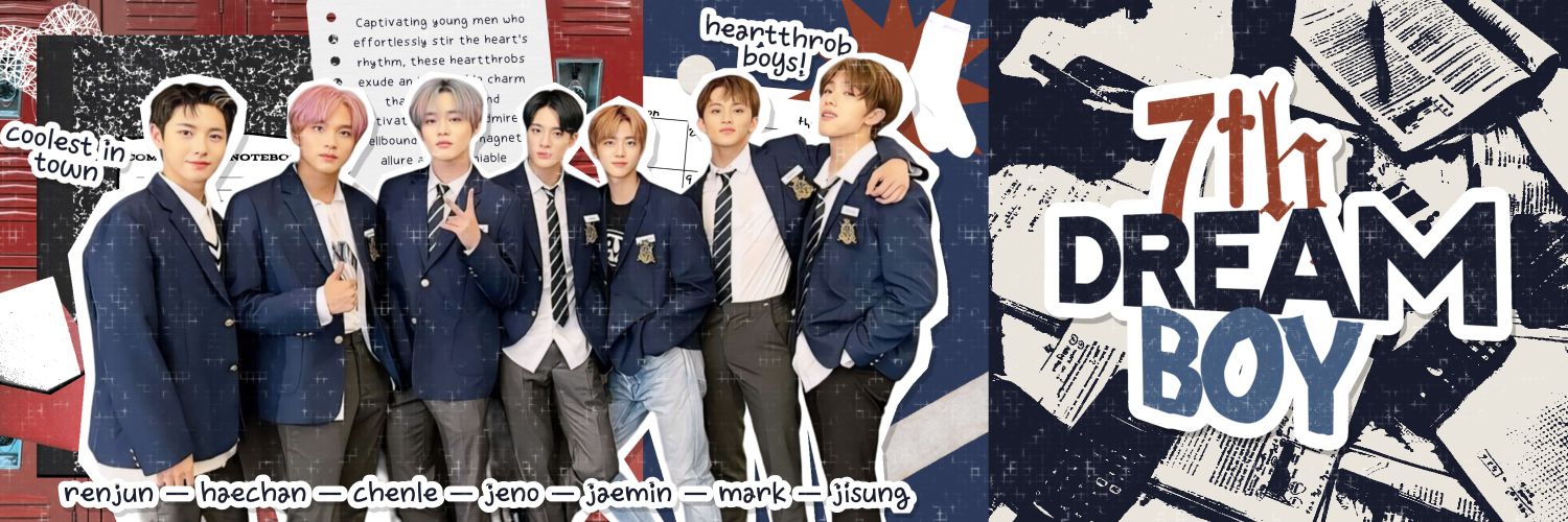 7DREAMBOY banner