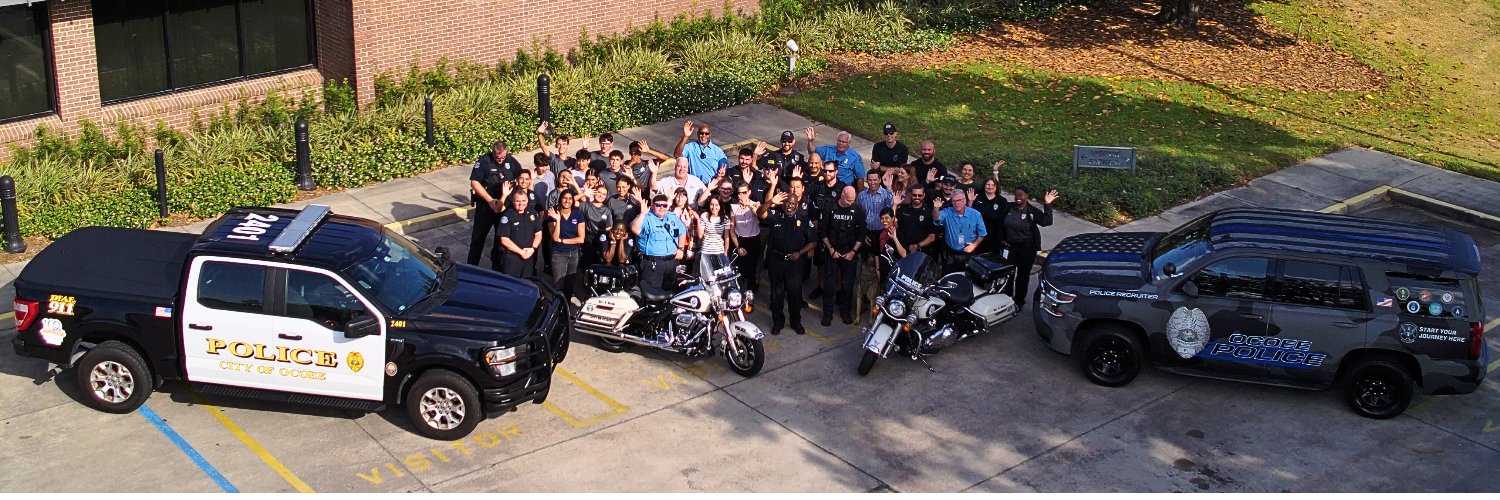 Ocoee Police Department banner