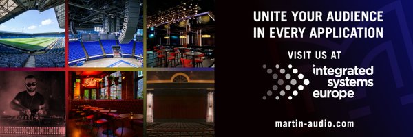 MartinAudioLtd Profile Banner