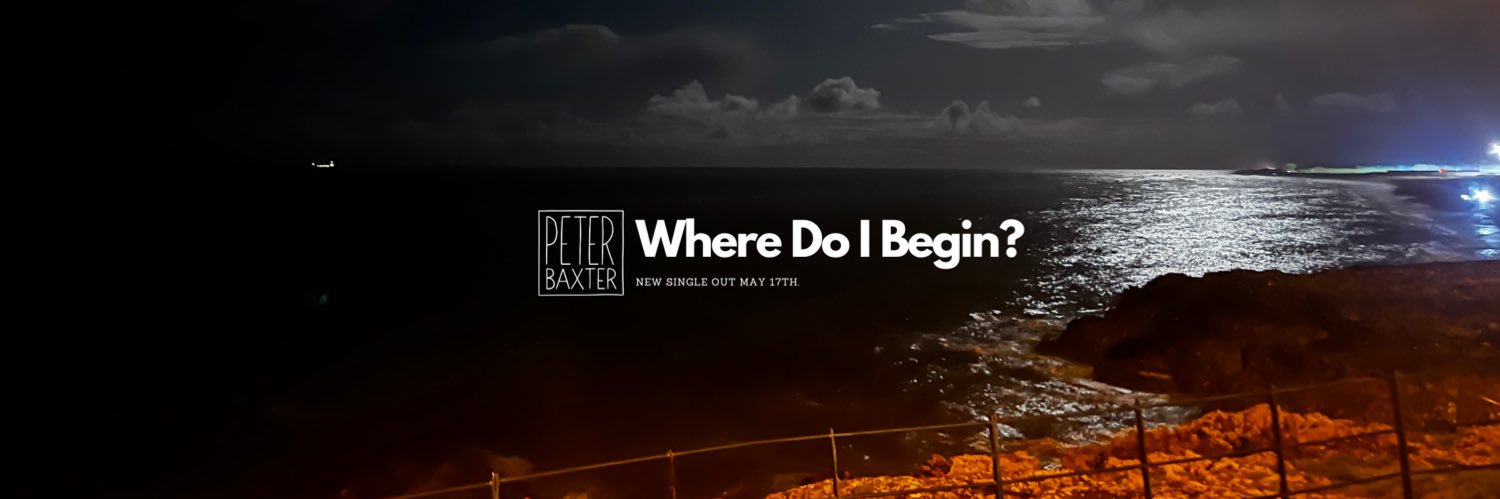 Peter Baxter banner