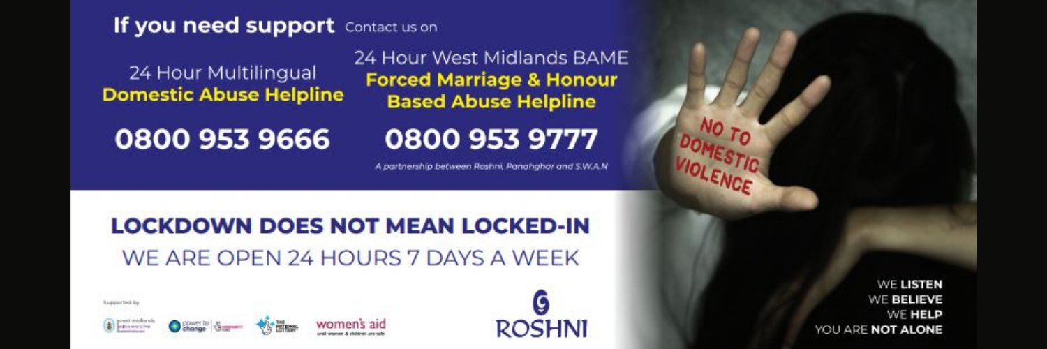 Roshni Birmingham's banner