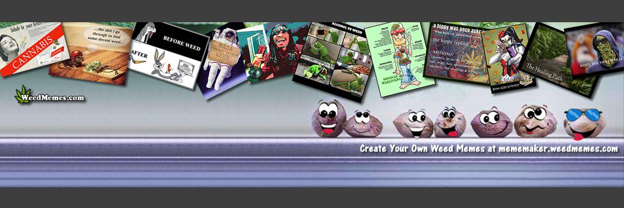 Weedmemes Dotcom banner