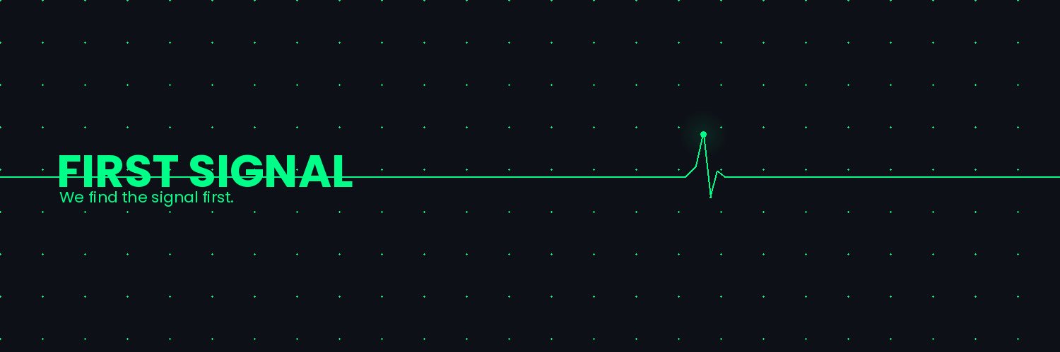 First Signal banner