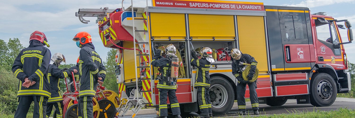 Pompiers de la Charente banner