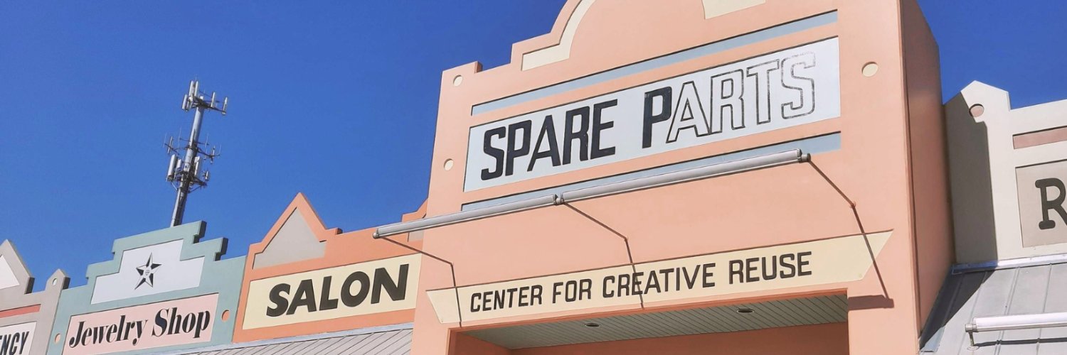 Spare Parts Center for Creative Reuse banner