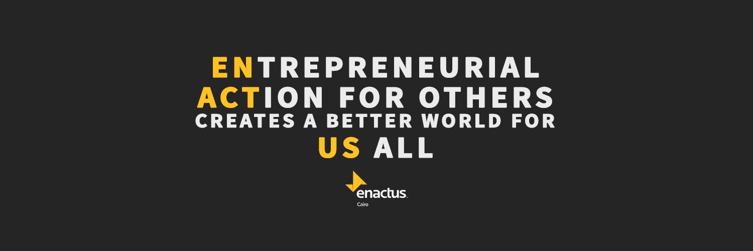 EnactusCairo's profile banner image