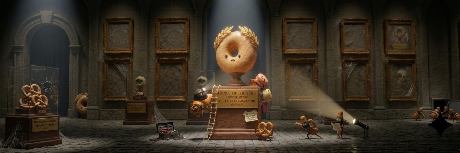 Donut of the year 🍩 banner
