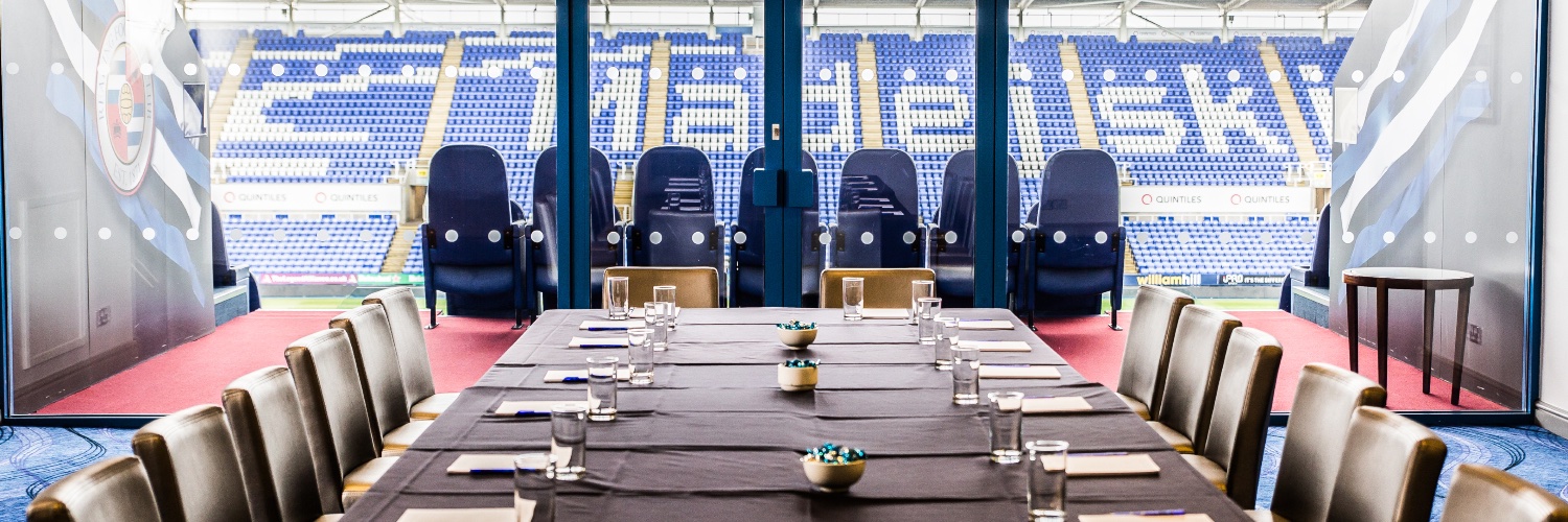 Reading FC Conference & Events banner