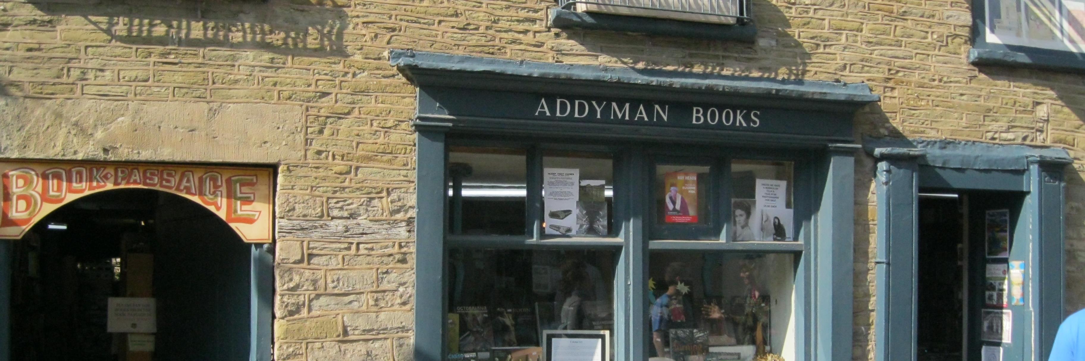 Addyman Books banner