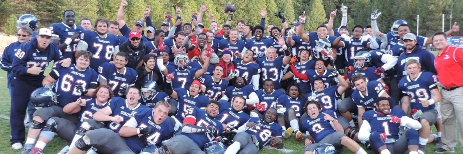 SISKIYOUS FOOTBALL banner