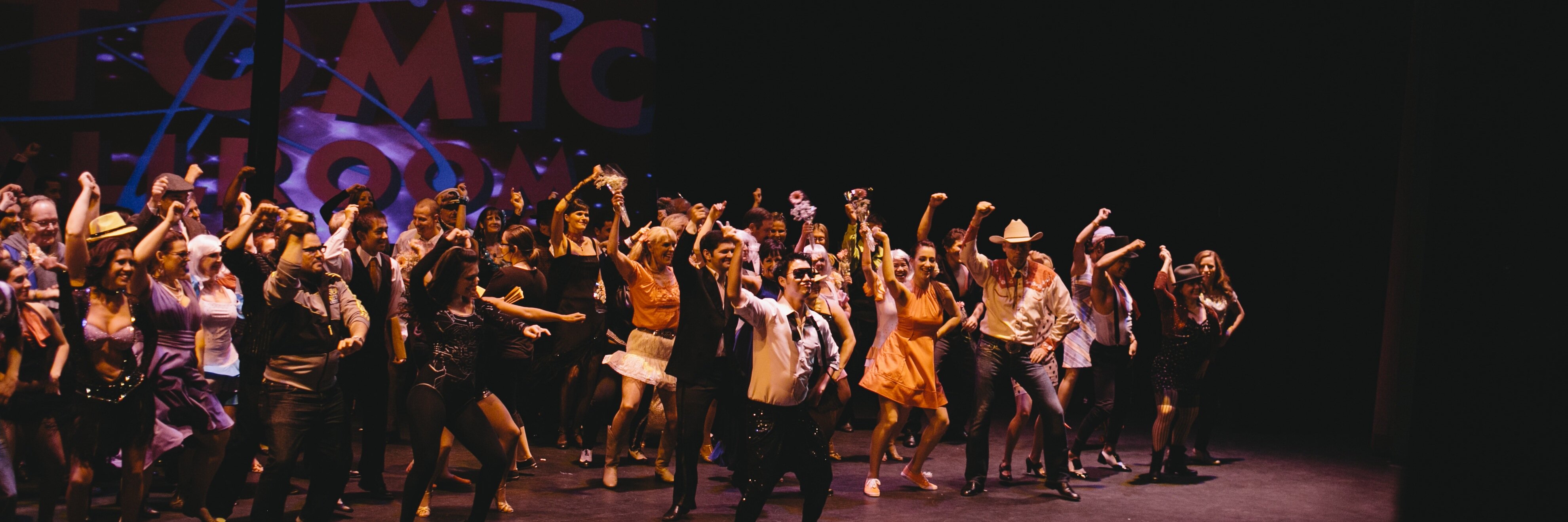 ATOMIC Ballroom banner