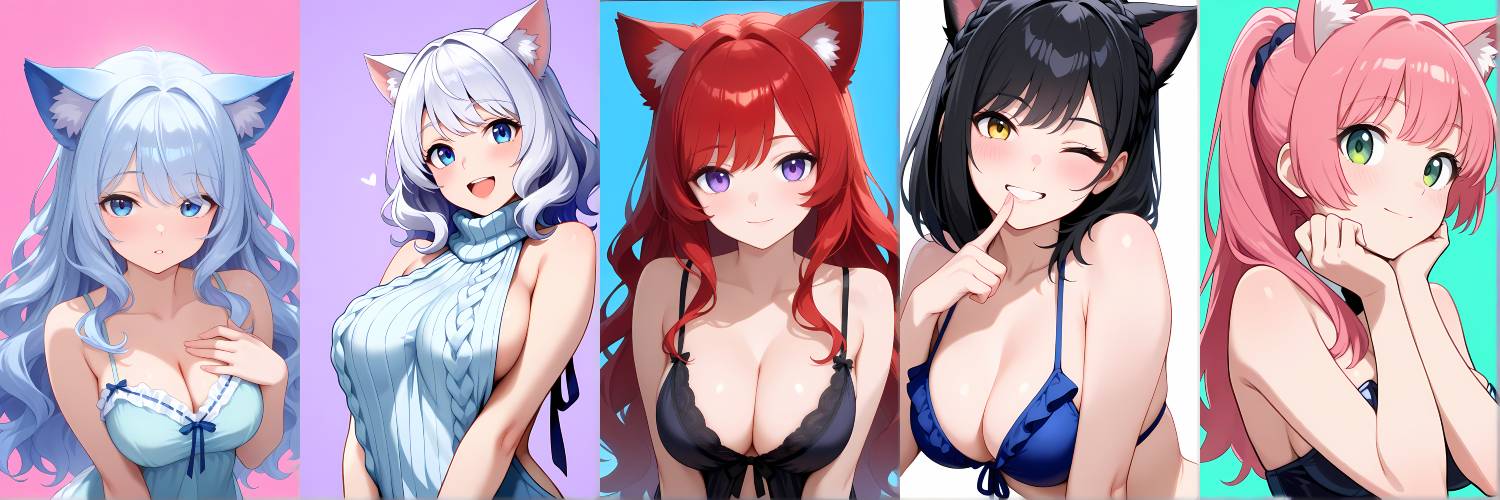 Cat Girl AI banner