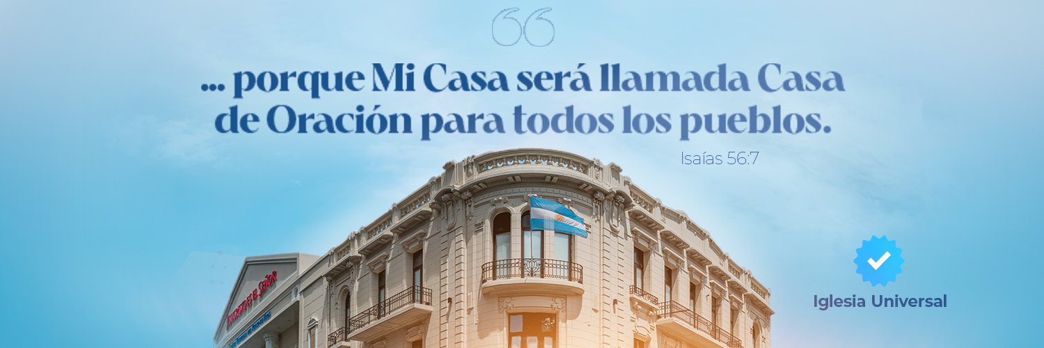 Iglesia Universal banner