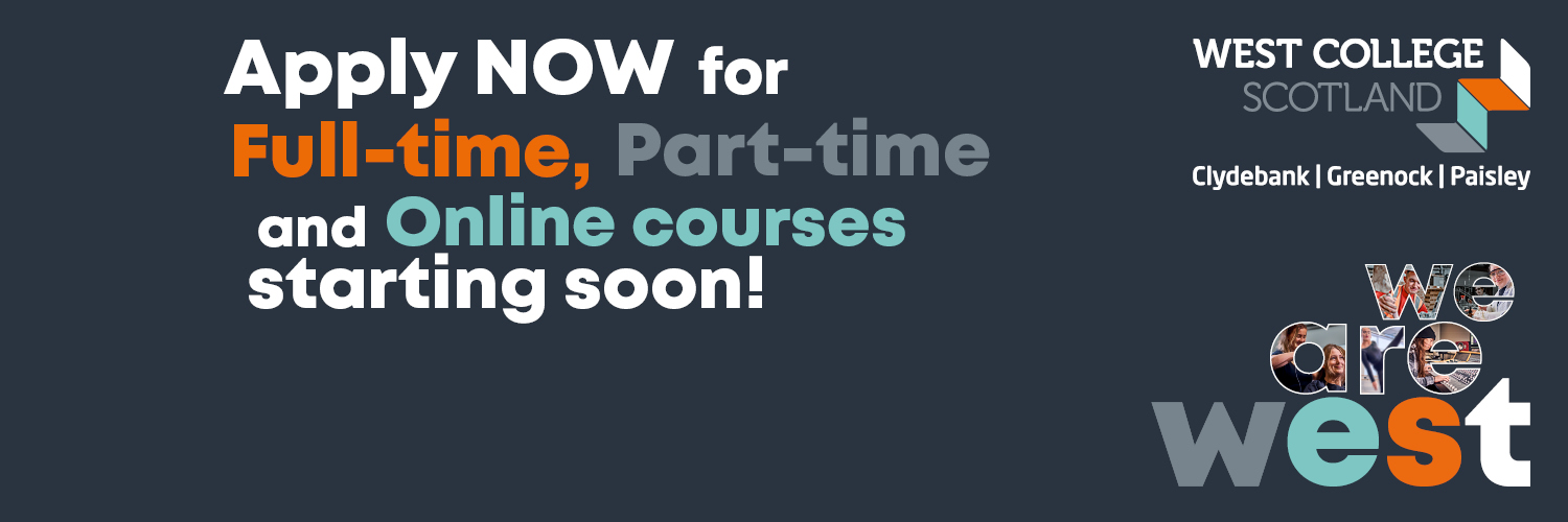 WestCollegeScotland banner