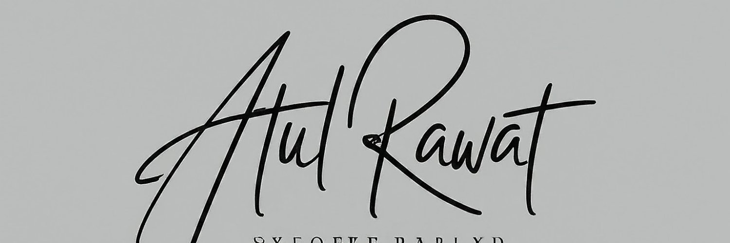 atulrawat's profile banner image
