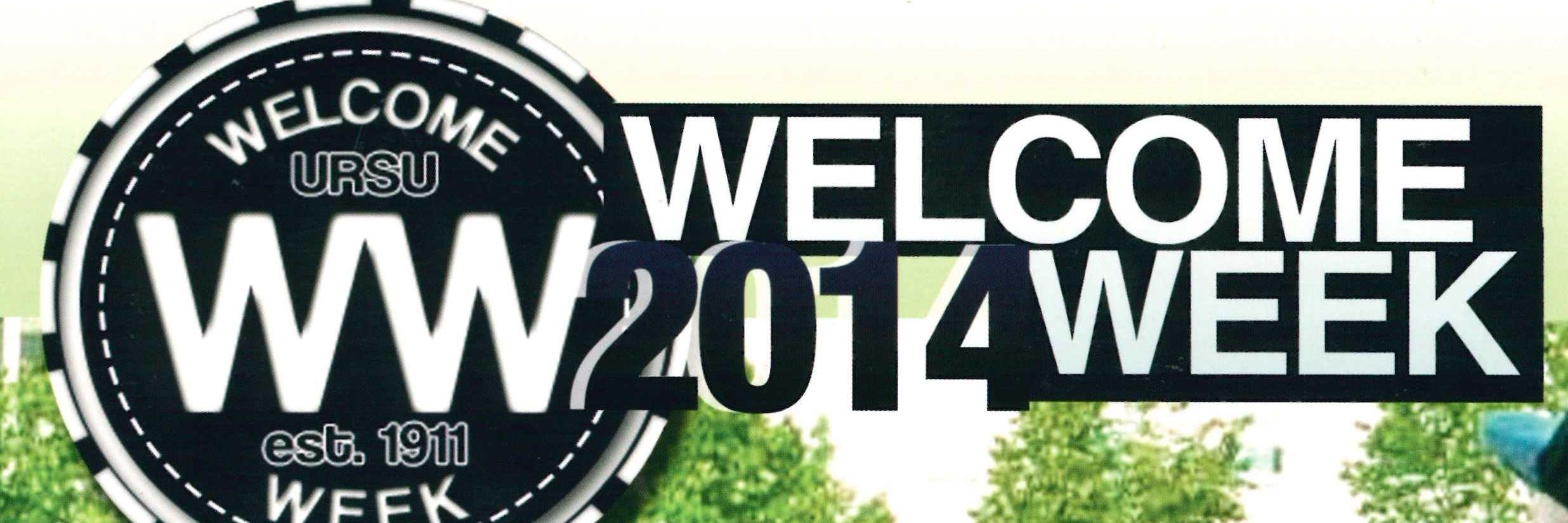URSU Welcome Week banner