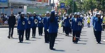 Sabaku Marching Band banner