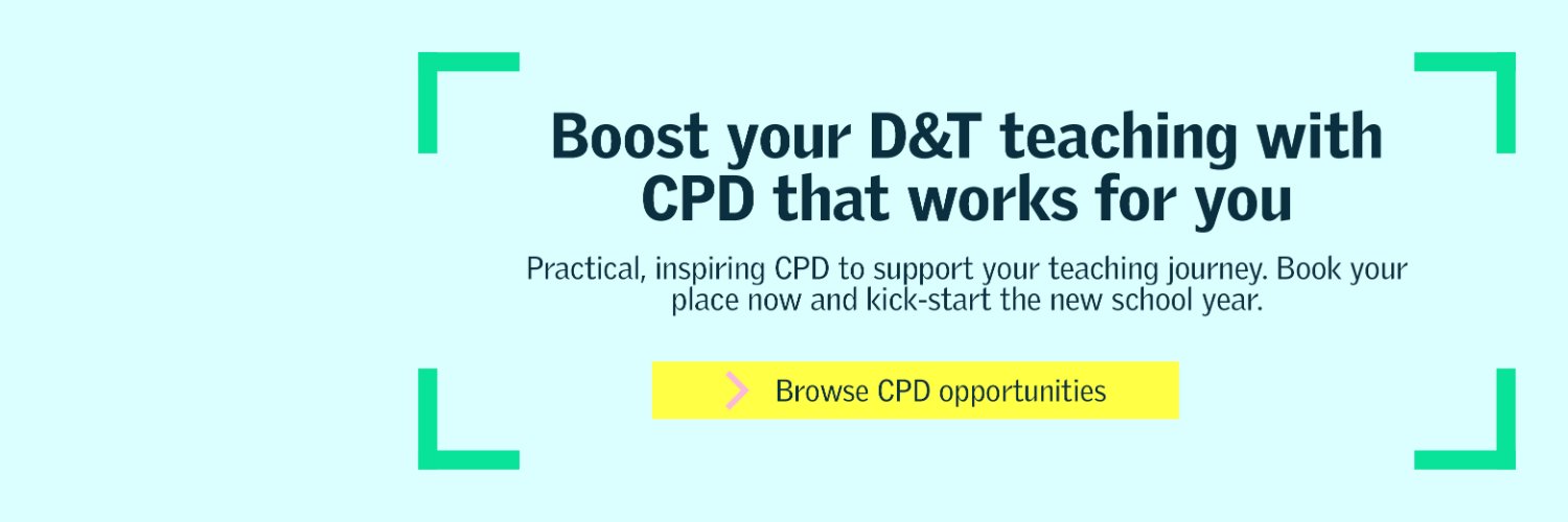 Design & Technology Association banner