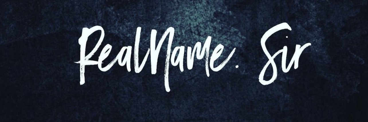 Realnamesir's profile banner image