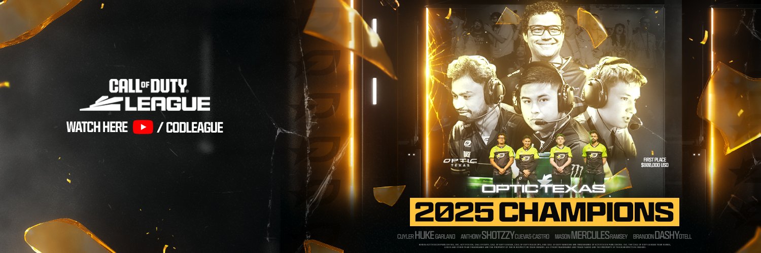 Call of Duty League's banner