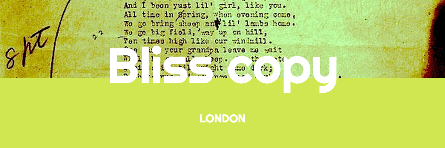 blisscopy's profile banner image