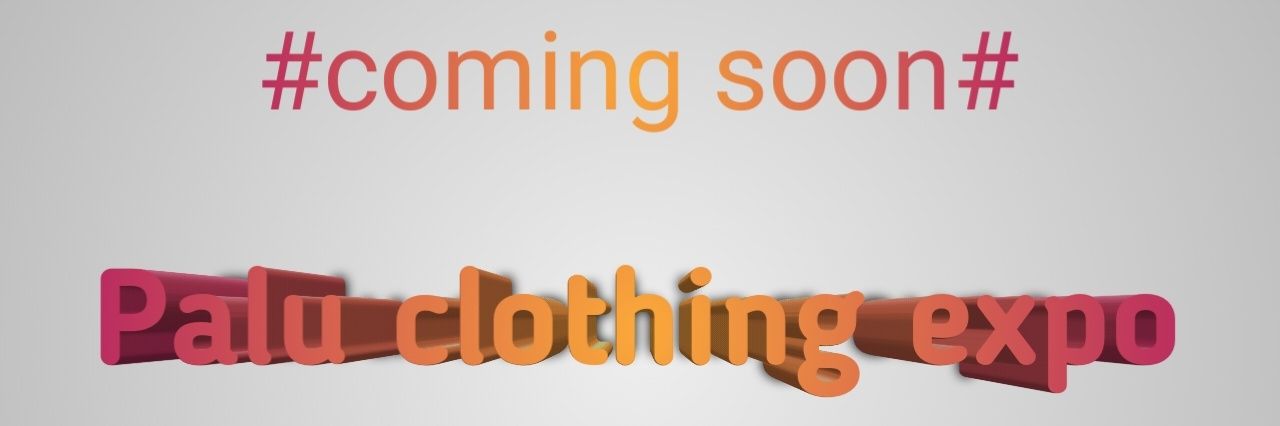 Palu Clothing Expo banner