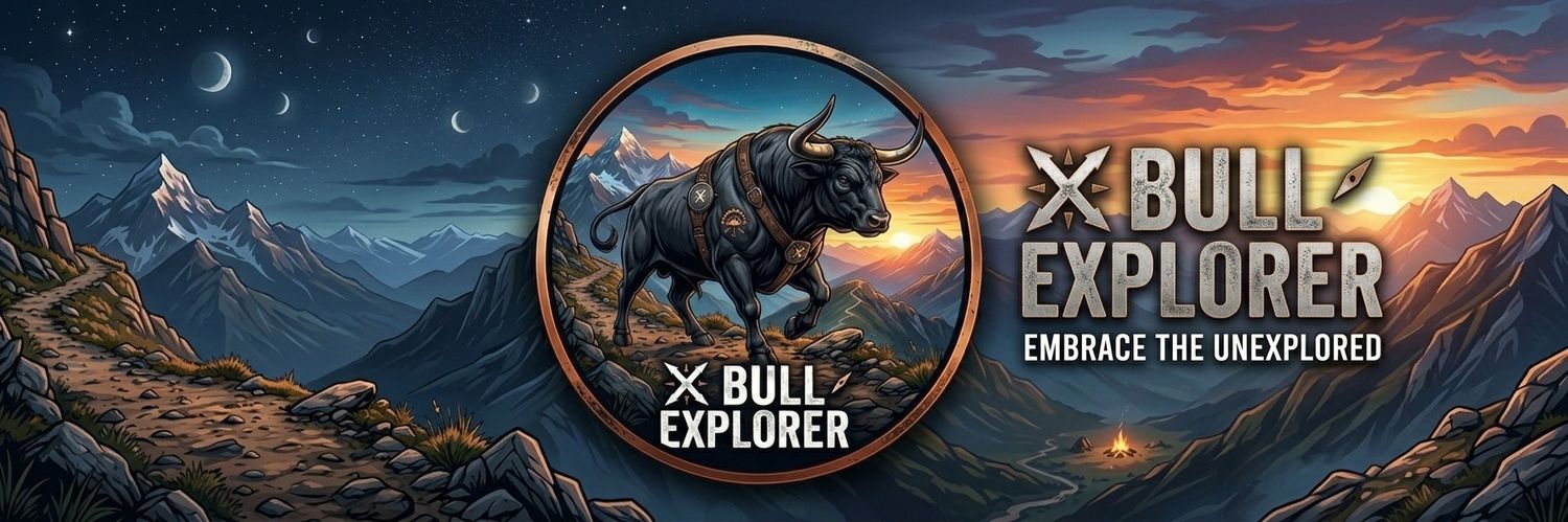 Bull and the explorers 🛣️ banner