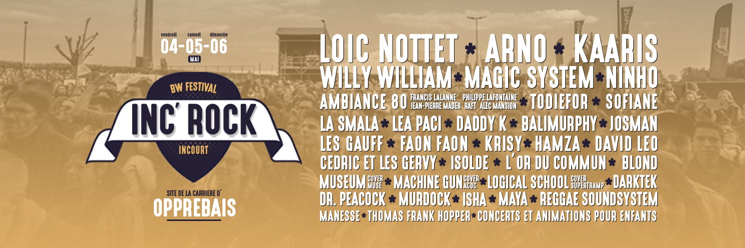 incrockfest's profile banner image
