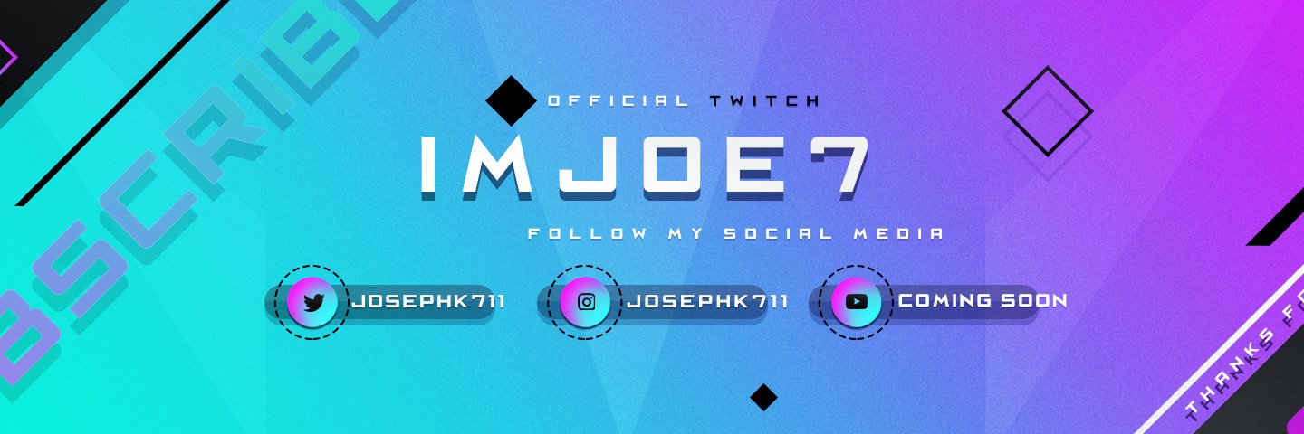 ImJoe711's profile banner image