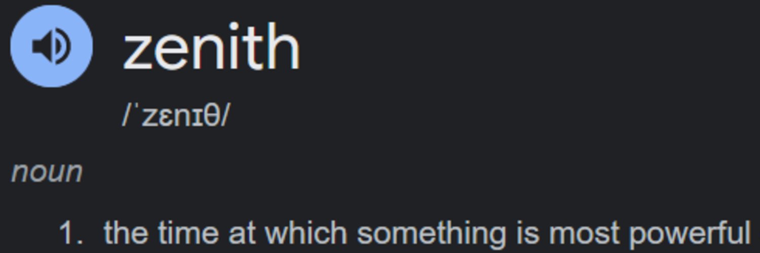 zenithmid's profile banner image