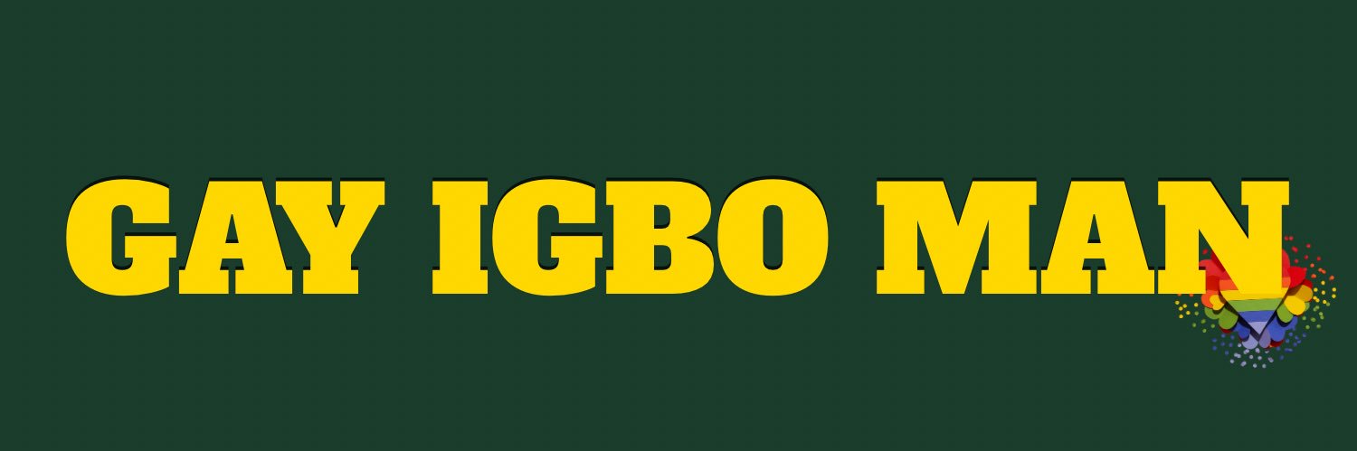 Gay Igbo Man | Charles 🖤🇳🇬🏳️‍🌈 banner