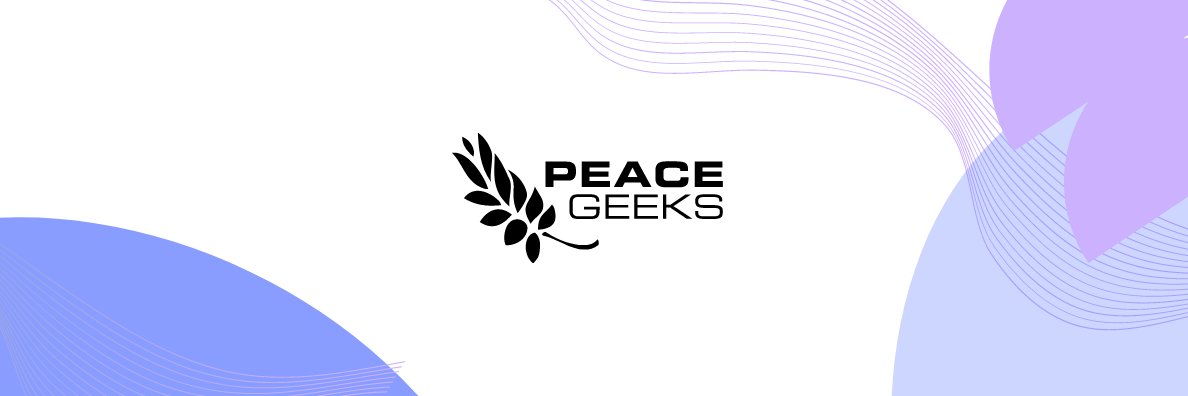 PeaceGeeks banner