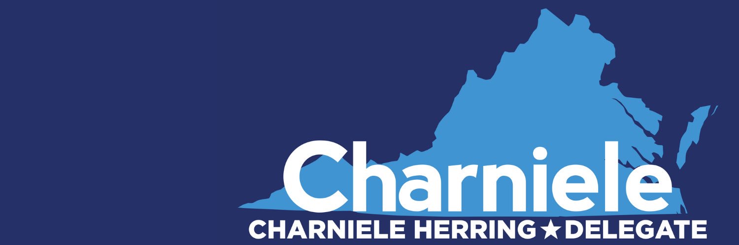 Leader Charniele Herring's banner