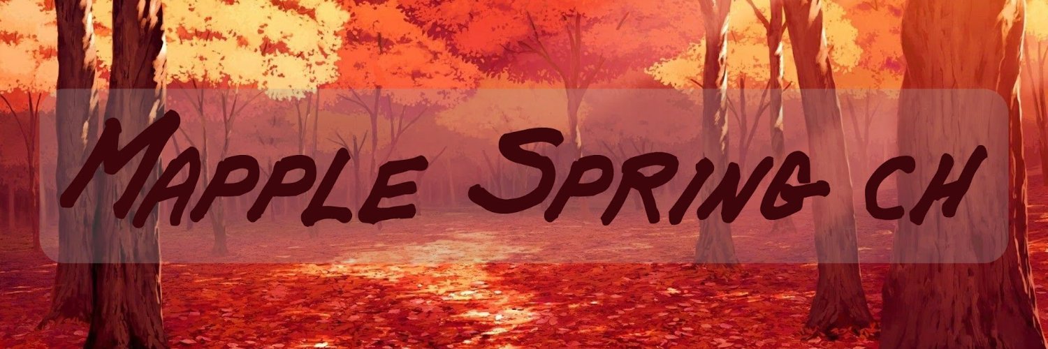 MappleSpring_ch's profile banner image