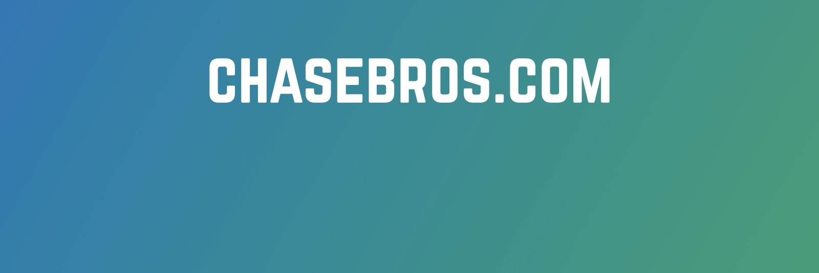 chasebrosllc's profile banner image