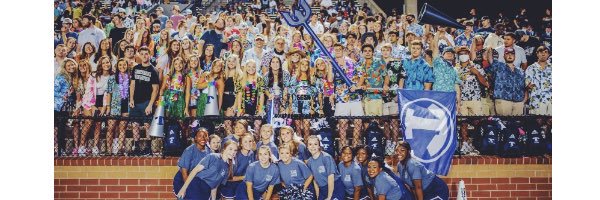 TCHS Blue Devils banner