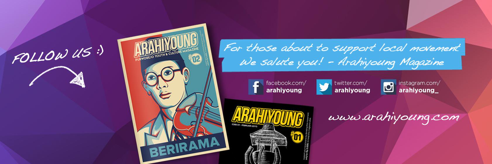Arahiyoung Magazine banner