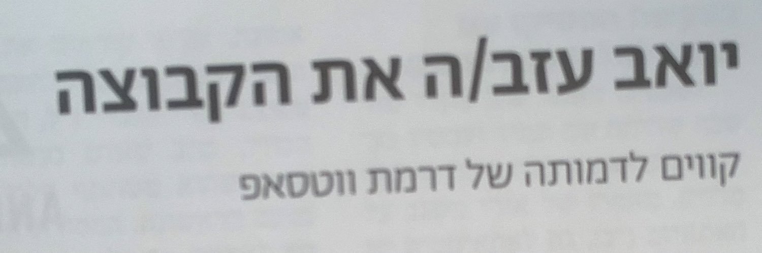 Yoav Ribak's banner