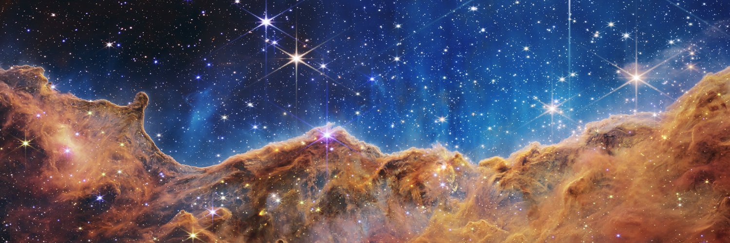 NASA Webb Telescope's banner