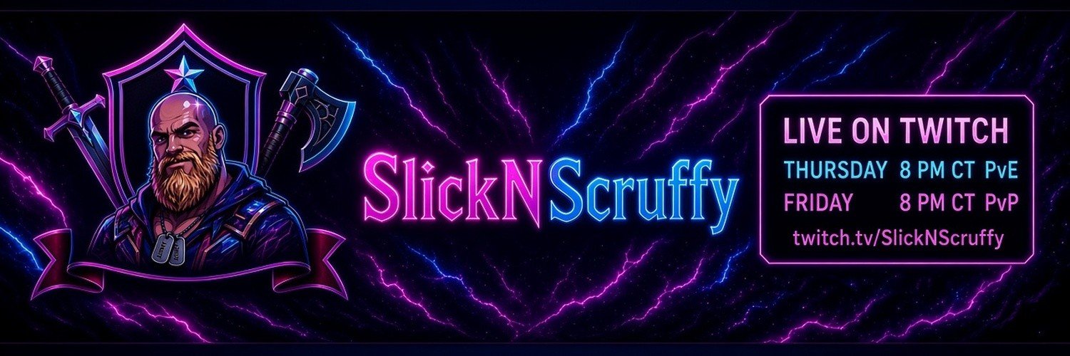 SlickNScruffy's profile banner image