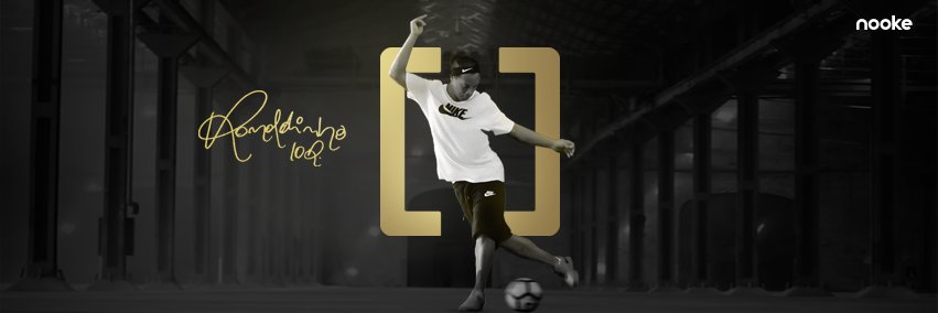 Ronaldinho's banner