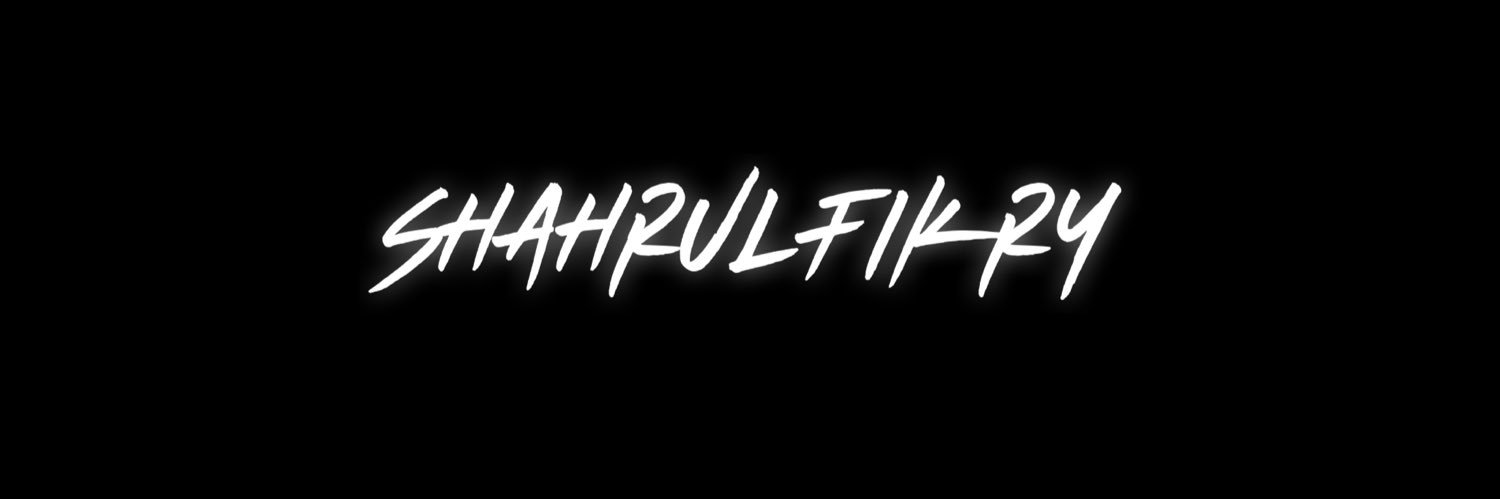 shahrulfikry's profile banner image