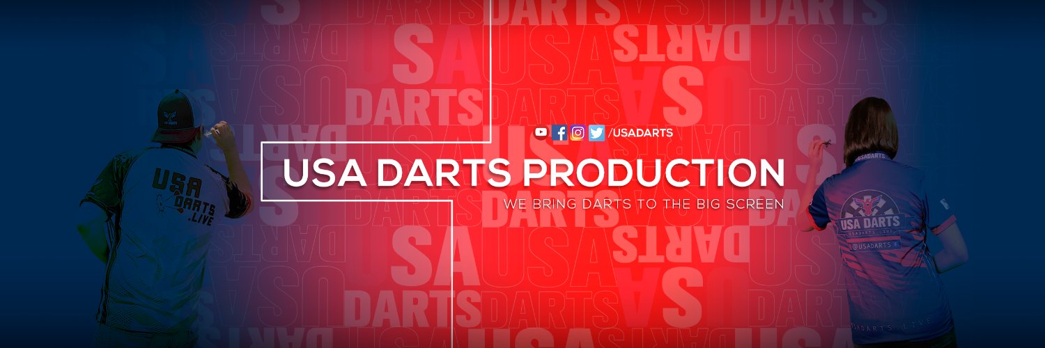 USA Darts banner