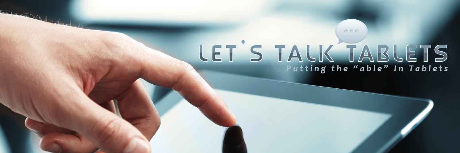 LetsTalkTablets's profile banner image