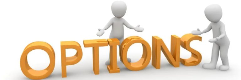 options calls only banner