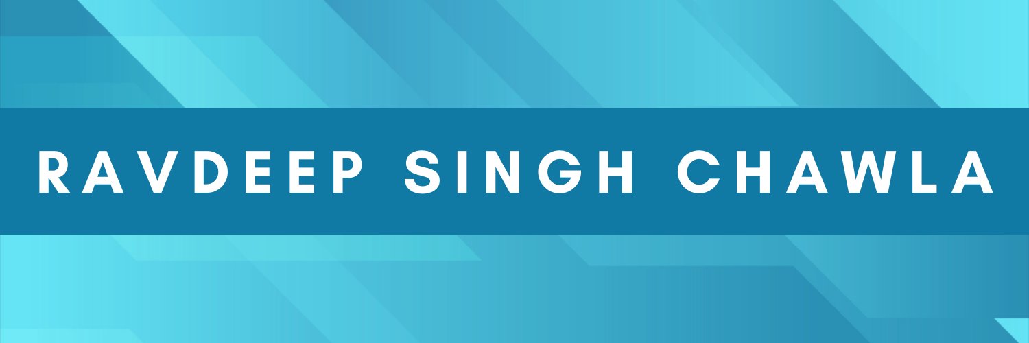 Ravdeep Singh Chawla banner